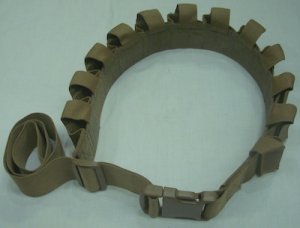 画像1: タクティカルテイラー　40mm12連ベルト　コヨーテ