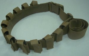 画像2: タクティカルテイラー　40mm12連ベルト　コヨーテ