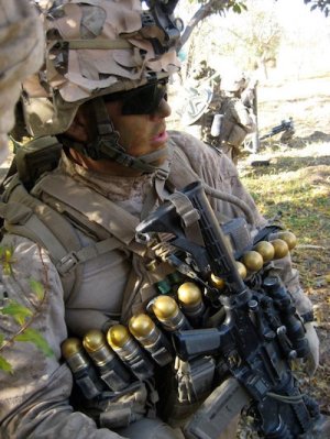 画像13: タクティカルテイラー　40mm12連ベルト　コヨーテ