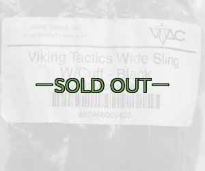 画像2: ワイドスリング　黒　VTAC　スナイパーカフ付き