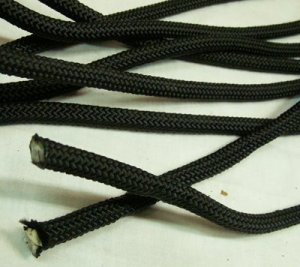 画像2: テント用ロープ　太パラコード　6m　黒