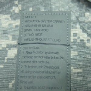 画像5: ACUハイドレーション　水袋なし　グリムロック4個付き