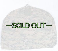 スーツバッグ　ケース　MARPAT　ウッド　黒ジッパー