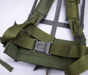画像4: アリスパック用フレーム　LC-2　　ウエストパッド、ショルダーストラップ付