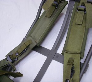 画像7: アリスパック用フレーム　LC-2　　ウエストパッド、ショルダーストラップ付
