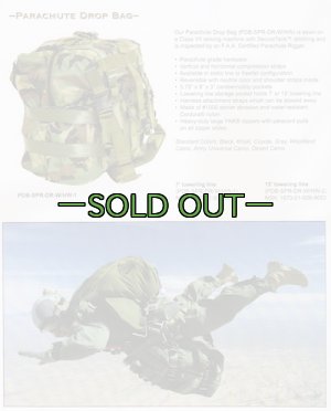 画像7: パラシュート　ドロップ　バッグ　ウッドランド
