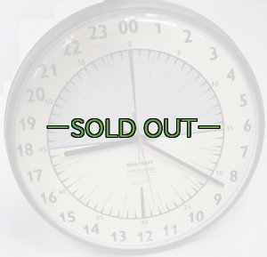 画像2: ミリタリー壁時計　24H　クォーツ　直径31cm