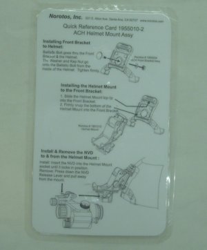 画像9: ナイトビジョン マウントセット　MICH　ACH　ECH用