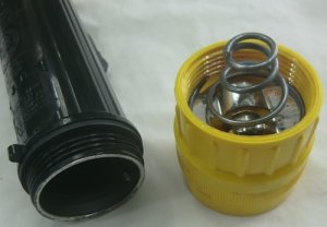 画像19: 米軍ライト　黒×イエロー　70〜80年代　MX-992/U　FULTON