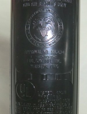 画像12: 米軍ライト　黒×イエロー　70〜80年代　MX-992/U　FULTON