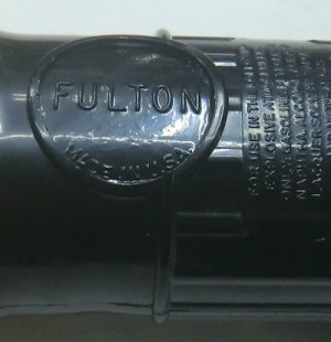 画像10: 米軍ライト　黒×イエロー　70〜80年代　MX-992/U　FULTON