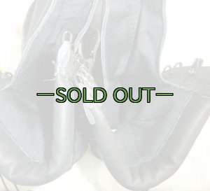 画像7: NAVYレザーブーツ　10M　黒　未使用　490ST　BELLEVILLE