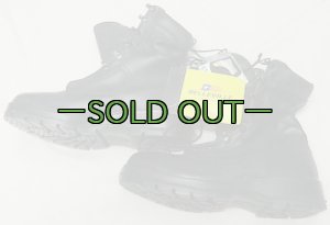 画像2: NAVYレザーブーツ　10M　黒　未使用　490ST　BELLEVILLE