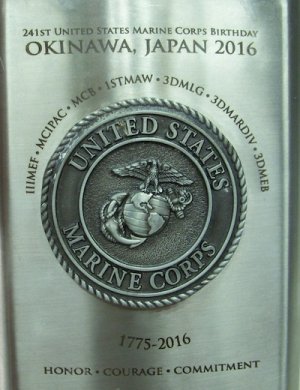 画像3: 米軍放出ボトル　MC　スキットル　2016　241th birthday　沖縄