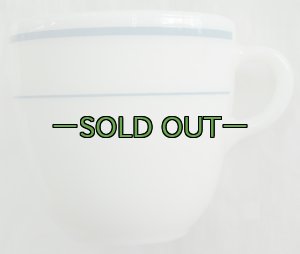 画像2: パイレックス　マグカップ　ブルーライン　70〜80年代