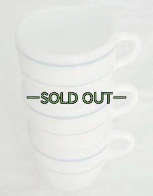 画像8: パイレックス　マグカップ　ブルーライン　70〜80年代