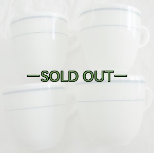 画像4: パイレックス　マグカップ　ブルーライン　70〜80年代