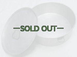 画像2: 軍用　丸ナベ　40年代　直径31cm×高さ11cm