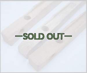 画像7: 軍用木製コット用 横棒2本セット　未塗装　60〜70年代