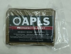 画像1: サバイバル ブランケット　APLS