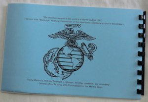 画像2: 海兵ANNUAL RIFLE TRAINING DATABOOK