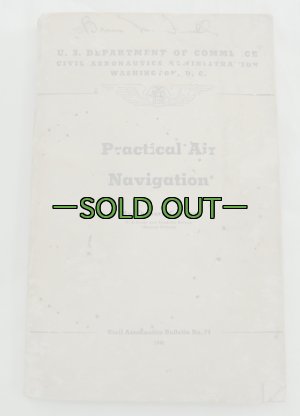 画像1: Practical Air Navigation　1945　中古並