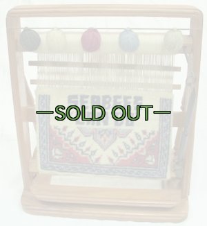 画像2: ミニ絨毯織り機＆絨毯　SEABEES　土産　スーベニア