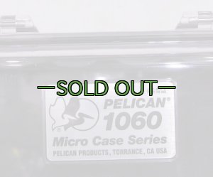 画像2: プラボックス　PELICAN1060　ペリカン　クリアー/黒