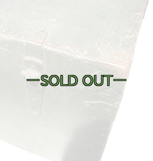 画像5: 軍用木箱　FOOT LOCKER？　中古良品　40〜50年代？