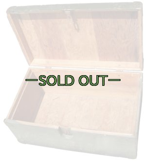 画像12: 軍用木箱　FOOT LOCKER？　中古良品　40〜50年代？