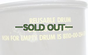 画像4: 軍用缶　直径約23×高さ約24cm　1981年