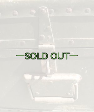 画像9: 軍用木箱　FOOT LOCKER？　中古良品　1946年