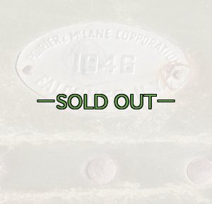 画像4: 軍用木箱　FOOT LOCKER？　中古良品　1946年