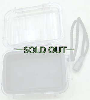 画像2: プラボックス　PELICAN1010　ペリカン　クリアー/黒