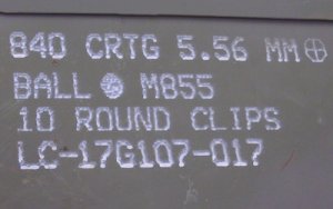 画像3: アーモボックス　M型　マーキング入り　5.56mm　白文字