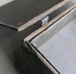 画像24: 軍用木箱　FOOT LOCKER　中古並　60年代