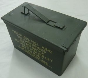 画像1: アーモボックス　M型　マーキング入り　300 WM MATCH