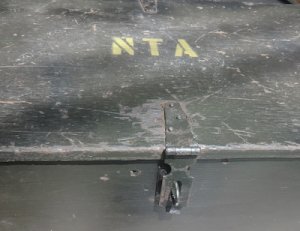 画像9: 軍用木箱　FOOT LOCKER　中古良品　60年代　NTA