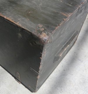 画像14: 軍用木箱　FOOT LOCKER　中古良品　60年代　NTA