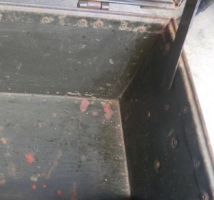 画像17: 軍用木箱　1967年　中古良品　EAGLEパドロック付き