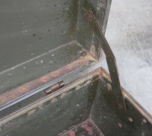 画像15: 軍用木箱　1967年　中古良品　EAGLEパドロック付き