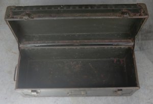 画像14: 軍用木箱　1967年　中古良品　EAGLEパドロック付き