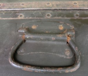 画像13: 軍用木箱　1967年　中古良品　EAGLEパドロック付き