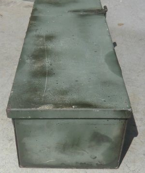 画像6: 軍用ボックス　USMC　スチール　約95×16×22cm　中古良品