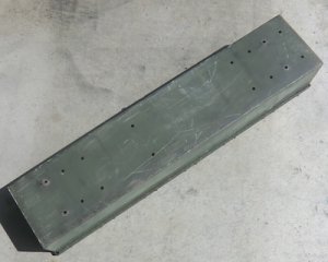 画像5: 軍用ボックス　USMC　スチール　約95×16×22cm　中古良品