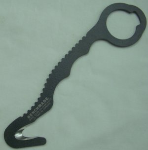 画像3: レスキューフック　カッター　ベンチメイド　黒　ポーチ付A