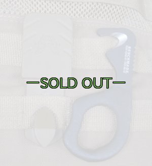 画像10: レスキューフック　カッター　ベンチメイド　シース付き　コヨーテ