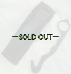 画像2: レスキューフック　カッター　ベンチメイド　黒　ポーチ付B