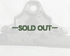 画像5: クリップボード　アルミ　WARNINGプレート　立ち入り禁止　中古良品