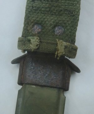 画像7: M8A1スキャバード　M7銃剣のサヤ　中古良品